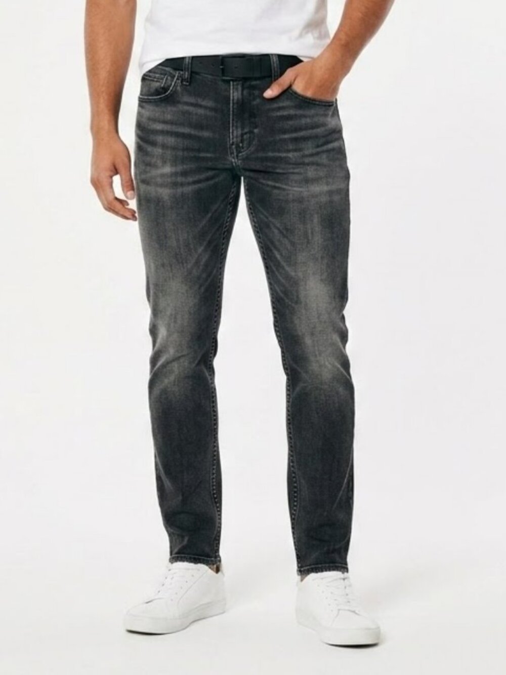 *3 FOR $9* Hollister Skinny Advanced Stretch Dark Wash Rinse Pants Jeans 29x30